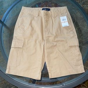 Lucky Brand Boys Khaki Cargo Shorts